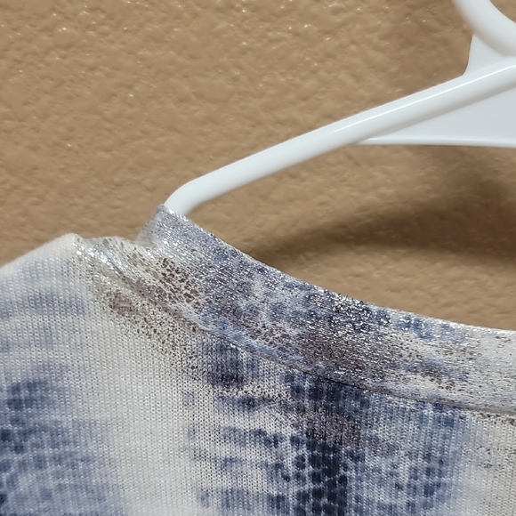 Chico's Blue and White Cardigan Sweater 💙 - Picture 9 of 9